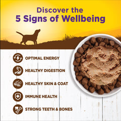 Wellness Complete Health Natural Wet Canned Dog Food, Duck & Sweet Potato