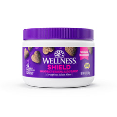 Wellness Salmon Flavored Soft Chew Immune & Allergy Supplements for Dogs, 45 count