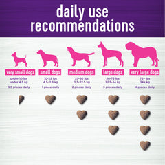 Wellness Salmon Flavored Soft Chew Immune & Allergy Supplements for Dogs