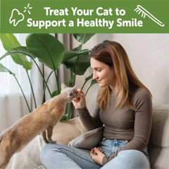 Whimzees Wellness Cat Dental Treats, Natural Chews, Chicken Flavor