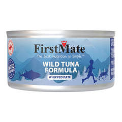 FirstMate Grain-Free Tuna Wet Cat Food (Pâté) – 5.5oz Cans (Case of 24)