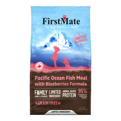 FirstMate Grain-Free Ocean Fish & Blueberries Dry Cat Food (Kibble)