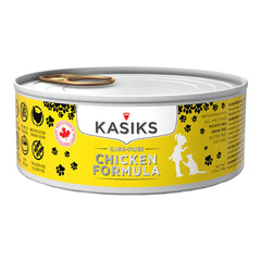 FirstMate Kasiks Grain-Free Chicken Wet Cat Food (Pâté) – 5.5 oz Cans (24 Pack Case)