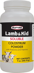 Durvet® Lamb & Kid Colostrum Powder – 9 oz for Newborn Goats & Sheep