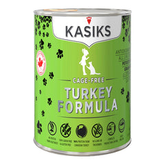 FirstMate Kasiks Grain-Free Turkey Wet Cat Food (Pâté) – 12.2 oz Can (Single)