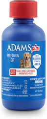 ADAMS Plus Pyrethrin Flea Dip for Dogs & Cats – 4 fl oz