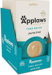 Applaws Natural Tuna Puree Cat Treat Sachets 10 x 6 / .5 oz