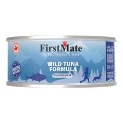 FirstMate Limited Ingredient Grain-Free Tuna Wet Cat Food (Pâté) – 3.2oz Single Can