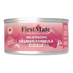 FirstMate Grain-Free Wild Salmon Cat Food Pâté – 5.5oz Cans (Case of 24)