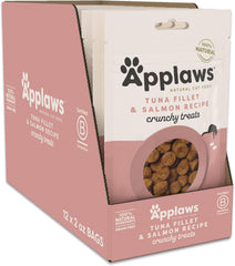 Applaws Natural Crunchy Tuna Fillet & Salmon Cat Treats 12 / 2 oz