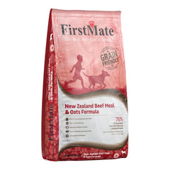 FirstMate Limited Ingredient New Zealand Beef & Oat Dog Food – Kibble
