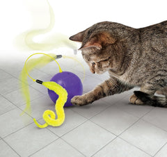 KONG Purrsuit Whirlwind Interactive Cat Toy – Purple
