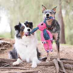 KONG Floppy Knots – Fox (Small/Medium)