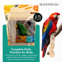 Roudybush California Blend Bird Food Small Pellets – 2.75 lb