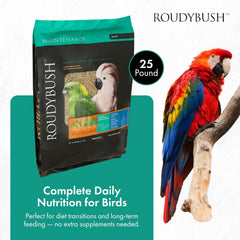Roudybush Daily Maintenance Bird Food Medium Pellets – 25 lb