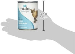 Nulo Salmon & Mackerel Pate Wet Canned Cat Food, 12.5 Ounce (Pack of 12)