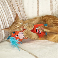 KONG Kickeroo Highland Cow Cat Toy – Assorted
