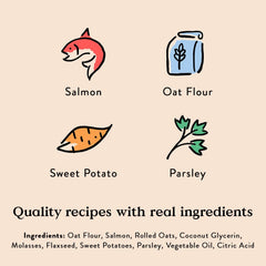 Bocce's Bakery Oven Baked Salmon Recipe Treats – 6 oz