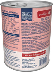 Natural Balance Ultra Premium Wet Dog Food, Beef Formula with Potatoes, Carrots & Brown Rice, 13 Ounce Can (Pack of 12)