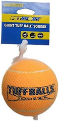 PetSport Giant Squeaker Tuff Ball - Giant Tennis Balls for Dogs, Great for Boredom & Aggressive Chewers, Dog Toy, Giant Tennis Balls for Large Dogs, Non-Toxic, Wonβt Wear Down Teeth