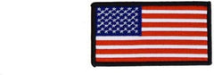 Boss Dog Tactical Hook-Backed Patch for Boss Tactical Harnesses, USA Full Color Flag
