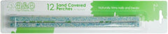 A&E Cage Company 52401223: Perch Replacement Sand 12In/2Pk
