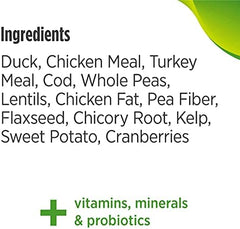 Nulo Indoor Grain Free Dry Cat Food With Bc30 Probiotic Duck & Lentils Recipe