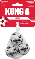 KONG Sport Soccer Balls Dog Toy – X-Small 3 Pack
