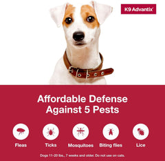 K9 Advantix™ for Medium Dogs – 2-Month Supply