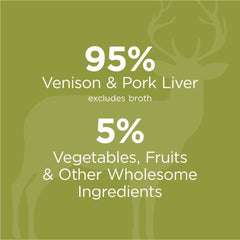 Instinct Original Pate Wet Cat Food, Grain Free Recipe - Real Venison, 5.5 oz. Cans (Pack of 12)
