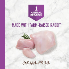 Instinct Limited Ingredient Diet, Natural Dry Cat Food, Grain Free Recipe - Real Rabbit, 4.5 lb. Bag