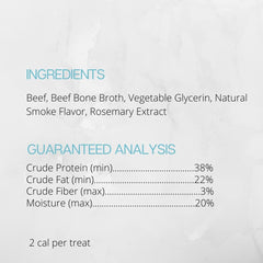 Farmland Traditions Tiny Loves Jerky Trainer Treats for Dogs w/Bone Broth (Beef)