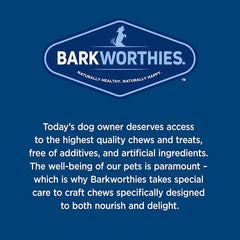 Barkworthies Peanut Butter Stuffed Bone for Dogs
