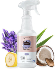 kin+kind Pet Odor Eliminator for Home - Litter Deodorizer, Pet Urine Odor Eliminator Spray and Stain Remover Spray for Harwood Floods, Carpet and Fabric - Pee, Odor and Stain Destroyer