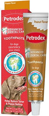 Petrodex Toothpaste for Dogs and Puppies, Cleans Teeth and Fights Bad Breath, Reduces Plaque and Tartar Formation, 2.5oz