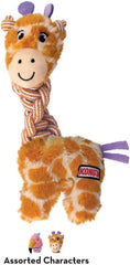 KONG Knots Twists Plush Dog Toy – Small/Medium Tug & Toss Toy