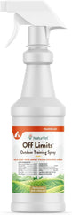 NaturVet Off Limits Pet Training Spray for Dogs & Cats – Deters Pets from Outdoor Areas – Includes Herbal Extracts – Non-Staining Sprays for Training Pets