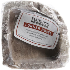 Fluker's Food and Water Reptile Corner Bowl