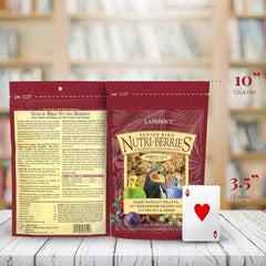 LAFEBER'S Senior Bird Nutri-Berries Pet Bird Food, Made with Non-GMO and Human-Grade Ingredients, 10 oz