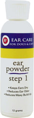Miracle Care Ear Powder for Dogs and Cats, 12 Grams, Aids Hair Removal from Ear Canal, Keeps Ears Dry, Reduces Odor and Waxy Build Up