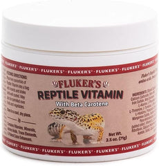 Fluker's Repta Vitamin, Reptile Supplement With Beta Carotene