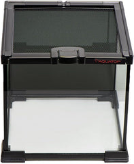 Aquatop Terrarium with Durable Mesh Top for Easy Access & Ventilation - Perfect for Reptiles & Plants