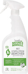 Nature's Miracle Simply Pet Stain and Odor Remover, Made with 86% Plant-Derived Surfactants