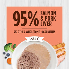 Instinct Original Grain Free Real Salmon Recipe Natural Wet Canned Cat Food by Nature's Variety, 5.5 oz. Cans (Case of 12)