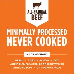 Instinct Raw Boost Mixers, Freeze Dried Dog Food Topper, Grain Free Recipe - All Natural Beef