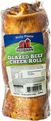 Redbarn Glazed Beef Cheek Rolls - Bully Flavor 1ea/SM/MD