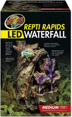 Zoo Med 26375 Repti Rapids LED Waterfall Wood Style