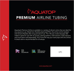 Aquatop Premium Airline Tubing, 13 feet (4-Meter), 1/8" Inside Diameter, AT-4NG
