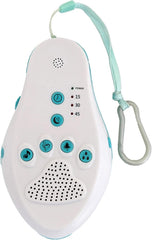 SPOT Soothers Sounds Machine - Calming Sound Recordings for Pets - Ease Anxious or Nervous Dogs - 5 Pre-Recorded Soothing Melodies - Record Your Own Voice - 3 Timer Options - Clip for Easy Hanging
