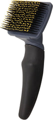 JW® Gripsoft® Cat Brush Gray/Yellow Color One Size